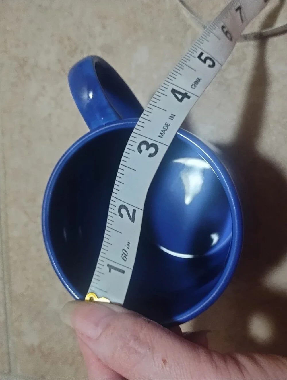 Ralph Lauren Polo Mug Big Pony Blue Colorful Southwestern Preppy